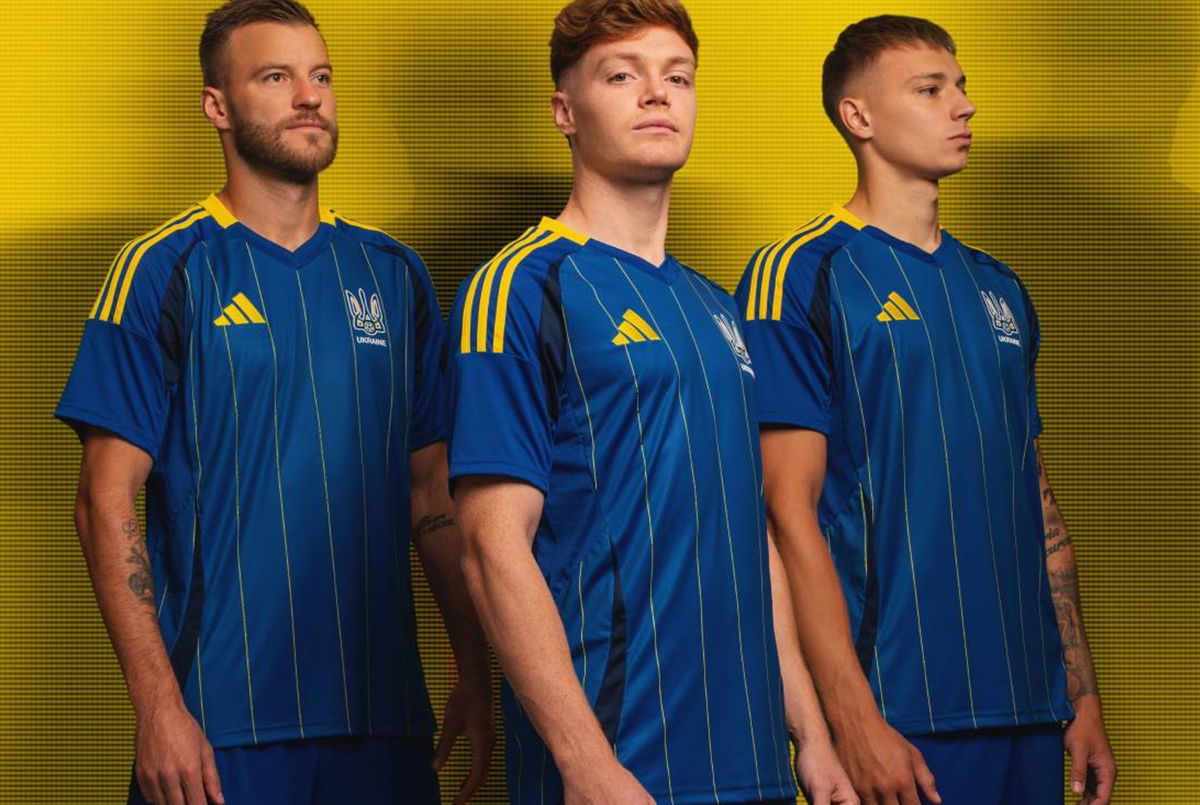 Футболка Adidas Ukraine Away 24/25 IP2175