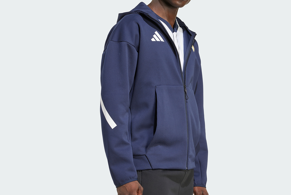 Толстовка Adidas Real Madrid Z.N.E. Anthem KC3739