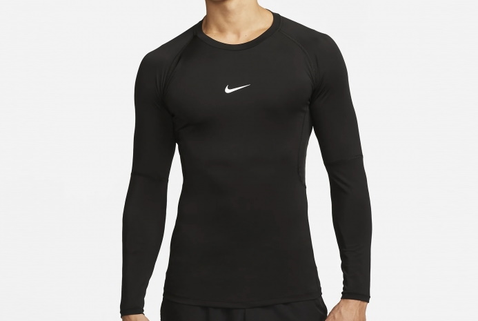 Термобелье Nike Pro Dri-FIT Tight Top LS FB7919-010